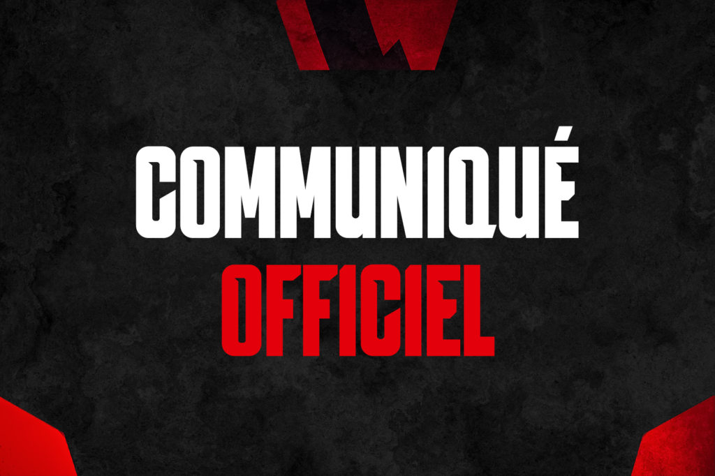 Communiqué officiel web